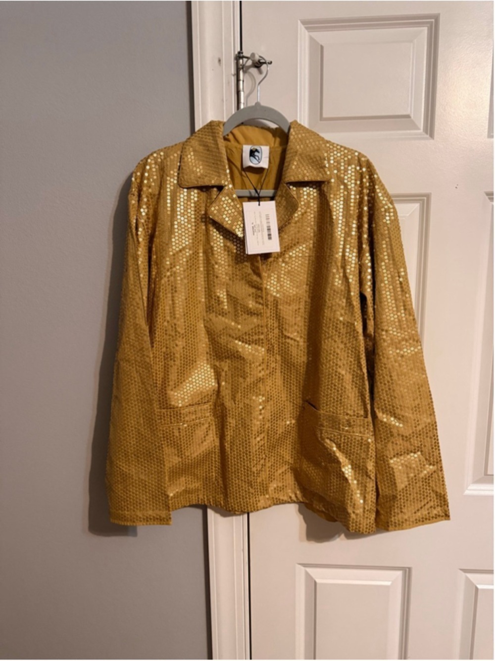 Women's Sleeper Gold SuperNova Sequin Set L/XL - Picture 3 of 15